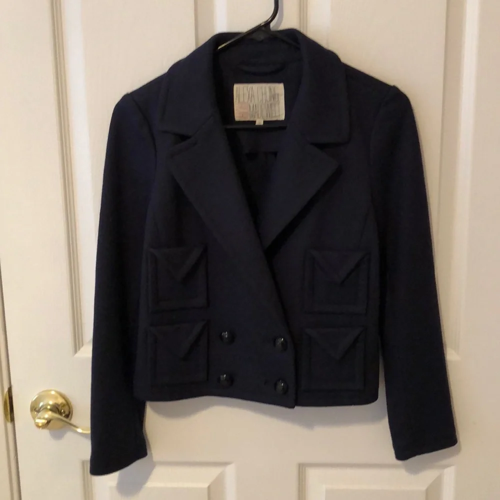 Alexa Chung for Madewell Diana cropped jacket